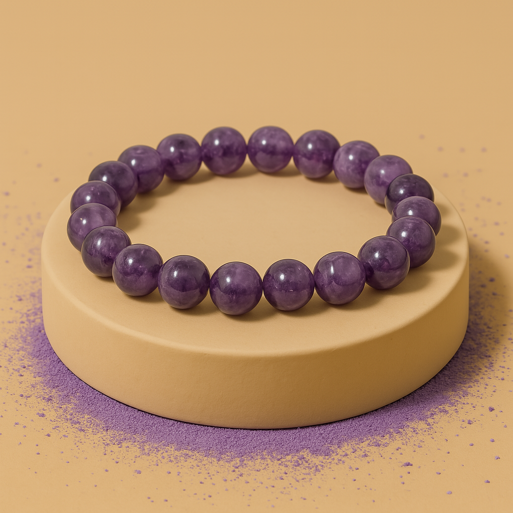 Attract Luck, Enhance Intuition, Improve Health & Skin: Amethyst Bracelet - Abhimantrit & Certified